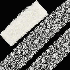 Nastro piatto in pizzo di cotone da 5 metro&nbsp;OCOR-GF0004-71B-02
