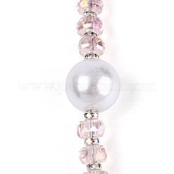 Нити бусин из акрила&nbsp;MAK-T011-08C