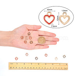 Подвески из позолоченного эмалевого сплава своими руками&nbsp;PALLOY-CJ0001-13