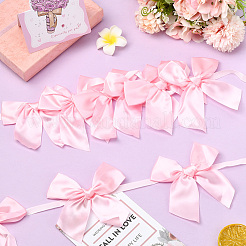 2 шт. тканевый бант-баннер для украшения рождественской елки AJEW-SP0002-82D