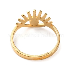 Полые регулируемые кольца из нержавеющей стали 304&nbsp;RJEW-P091-01C-G