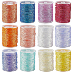 12 рулон полиэфирной швейной нитки 12 цветов. OCOR-CY0002-02B