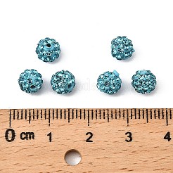 Бусины со стразами RB-H284-6MM-202