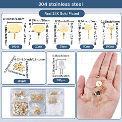 Фурнитура для сережек-гвоздиков из нержавеющей стали 304&nbsp;FIND-SP0003-56G