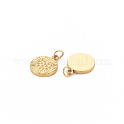 Ionenplattierung (IP) 304 Edelstahl Anhänger Strass-Einstellungen&nbsp;STAS-N097-163LG