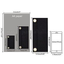 3 шт. 3-х стильный вставной органайзер для кошелька из шерстяного фетра&nbsp;FIND-WR0004-78