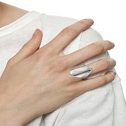 1 шт. геометрические латунные открытые манжеты для женщин&nbsp;RJEW-LP0003-51