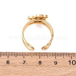 Кольца-манжеты из нержавеющей стали 304 с эмалью для женщин&nbsp;LS-RJEW-Z116-01G-01