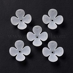 Матовые акриловые колпачки из бисера OACR-G014-01