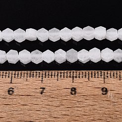 Natürliche weiße Jade perlen Stränge&nbsp;GG-N002-02A-06