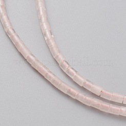Fili di perline quarzo roso  naturale &nbsp;G-H255-06