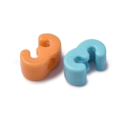 Perline europei acrilici opachi&nbsp;OACR-S072-04F