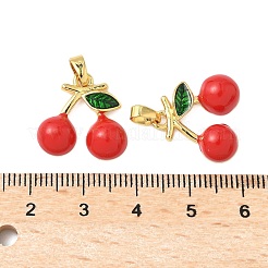 Латунь эмаль подвески&nbsp;KK-B139-15G