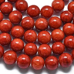 Chapelets de perles en jade de malaisie naturelle&nbsp;G-L645-A01-14mm-09