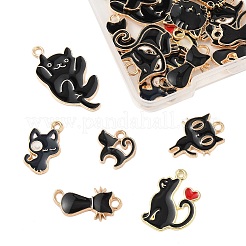 20шт 10 стиля подвески из сплава с эмалью&nbsp;ENAM-FP0002-59