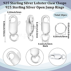 3 Stück 925 Karabinerverschlüsse aus Sterlingsilber&nbsp;STER-SC0001-72