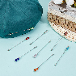 8 шт. 8-х цветные латунные штифты JEWB-DR00010