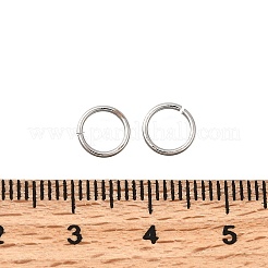 Латунные кольца прыжок открыт KK-B147-03G-P