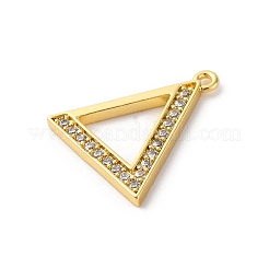 Подвеска из латуни с микропаве из кубического циркония KK-H449-76G-06