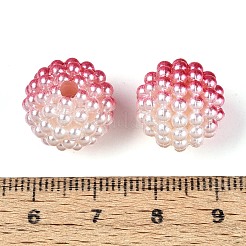 Имитация жемчуга акриловые&nbsp;OACR-T004-15mm-10