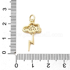 Латунные микро проложить кубического циркония подвески&nbsp;LS-KK-D105-04G