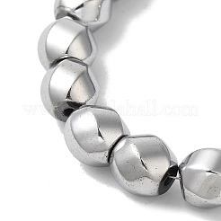 Fili di perline di ematite magnetica sintetica elettrolitica&nbsp;G-I364-J01-05