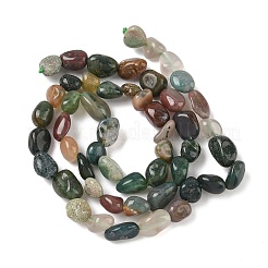 Природного индийского агата бисер нитей G-F521-53