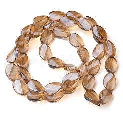 Trasparenti perle di vetro placca fili&nbsp;EGLA-C001-PL02