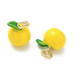 Латунь эмаль подвески&nbsp;KK-F933-14G-01