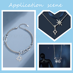 40 шт. 4 подвески из нержавеющей стали 201 STAS-DC0006-44