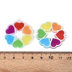 Акриловые радужные подвески с принтом в стиле гордости SACR-B005-01C