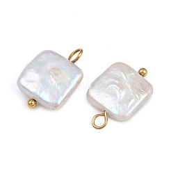 Подвески из натурального пресноводного жемчуга Кеши STAS-D378-04G