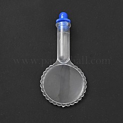 鋼製ミシン針装置糸通し器  スレッドガイドツール  プラスチック拡大鏡付き  透明  65x30x10mm&nbsp;TOOL-B006-01