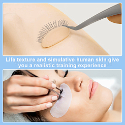 6 пара сменных силиконовых век 3 цветов для век манекен-головы&nbsp;MRMJ-GA0001-20