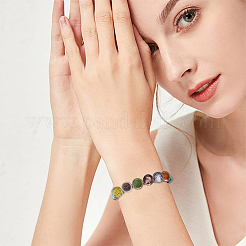 70шт 8 стиля фарфоровые бусины ручной работы&nbsp;PORC-YW0001-50