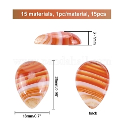 Кабошоны из камня&nbsp;G-SC0001-17