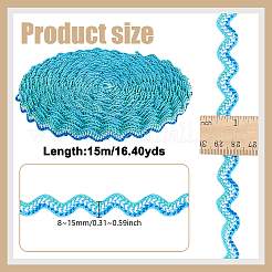 Лента из полиэстера длиной 15 м&nbsp;OCOR-WH0077-114B
