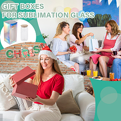 10шт переливающиеся картонные коробки CON-GF0001-13