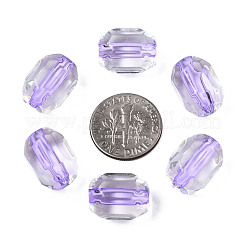 Прозрачные акриловые бусины&nbsp;TACR-S154-24A-47-01