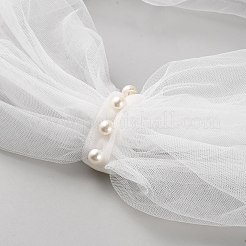 Damenkragen aus Acetatfaser-Tüll&nbsp;AJEW-WH0596-074