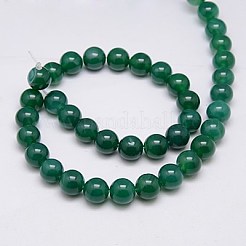 Природный агат бисер нитей X-G-G583-14mm-11