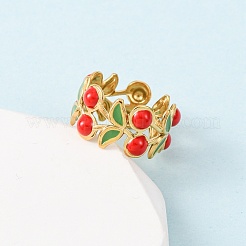 Кольца-манжеты из нержавеющей стали 304 для женщин&nbsp;RJEW-F200-02G