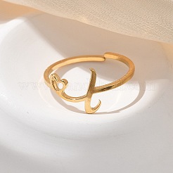 Кольца-манжеты из нержавеющей стали 304 для женщин RJEW-D285-01G-L