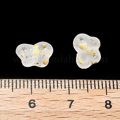 Прозрачные акриловые бусины градиентного цвета&nbsp;X1-OACR-M023-05I