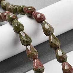 Природные Unakite бисер нитей G-P520-B09-01