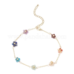 Браслеты на ногу из нержавеющей стали 304 AJEW-AN00692