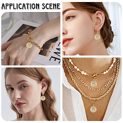 12 pièces pendentifs en laiton&nbsp;KK-BBC0024-99