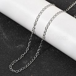 Collane a catena intrecciata in acciaio inossidabile 304 da 2 mm per donna&nbsp;NJEW-A067-02P