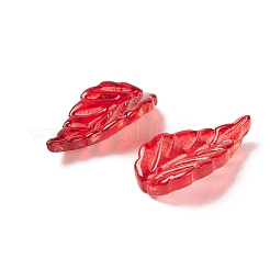 Окрашенного распылением стеклянные подвески GLAA-D006-12