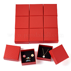 Подарочные коробки для хранения из фактурного картона с ромбами X1-CON-TAC0010-03B-04